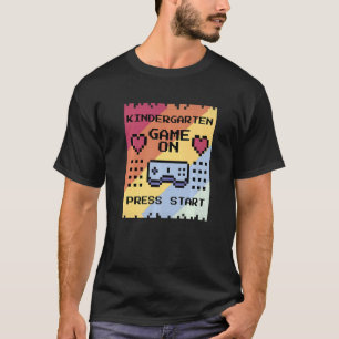 Camiseta Jogo Do Jardim De Infância De Volta Ao Teac De Est