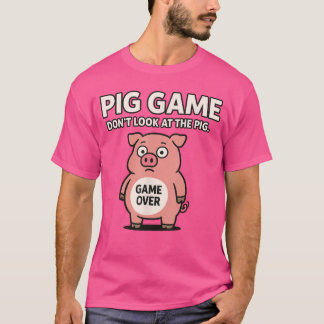 Camiseta Jogo do Porco Engraçado vintage