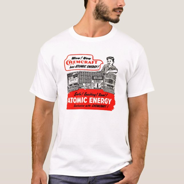 Camiseta Jogo do produto químico da energia atômica (Frente)