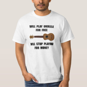 Camiseta Jogo do Ukulele