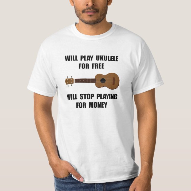 Camiseta Jogo do Ukulele (Frente)