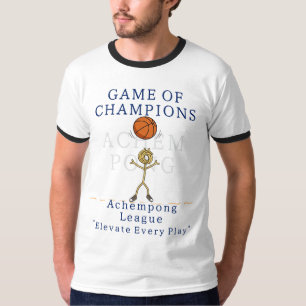 Camiseta Jogo dos Campeões Achempong Basball Personalize