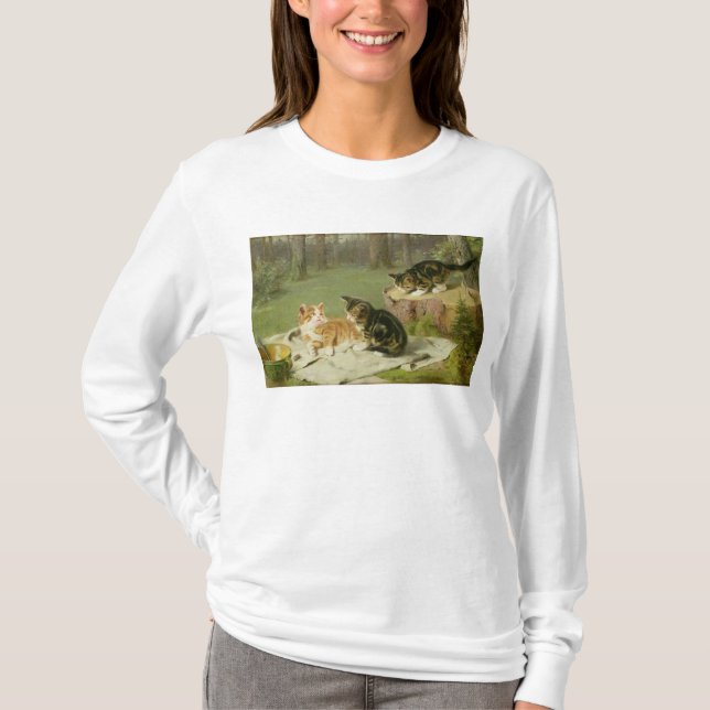 Camiseta Jogo dos gatinhos (Frente)