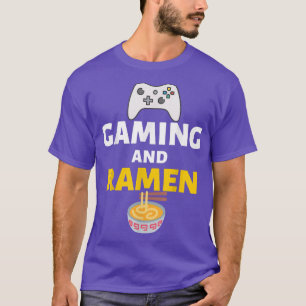 Camiseta Jogo E Ramen Gamers Memória Engraçada