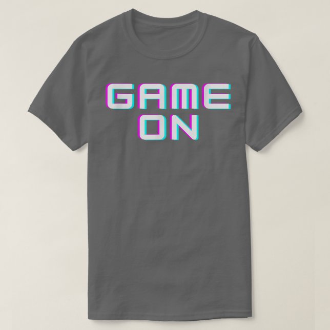 Camiseta Jogo em (Frente do Design)