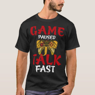 Camiseta Jogo em Pausa Converse em Jogo Rápido Jogo Jogo Jo