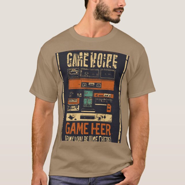 CAMISETA JOGO ENGRAÇADO (Frente)