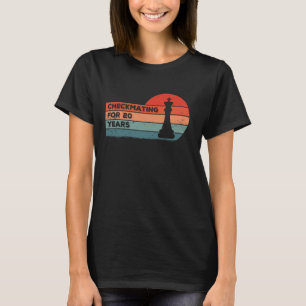 Camiseta Jogo Engraçado do Conselho do Jogador de Xadrez -