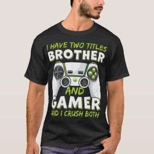 Camiseta Jogo Engraçado Jovens Jovens Homens Jogo Jogador