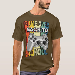 Camiseta Jogo Engraçado Sobre Jogo de Vídeo para Crianças d