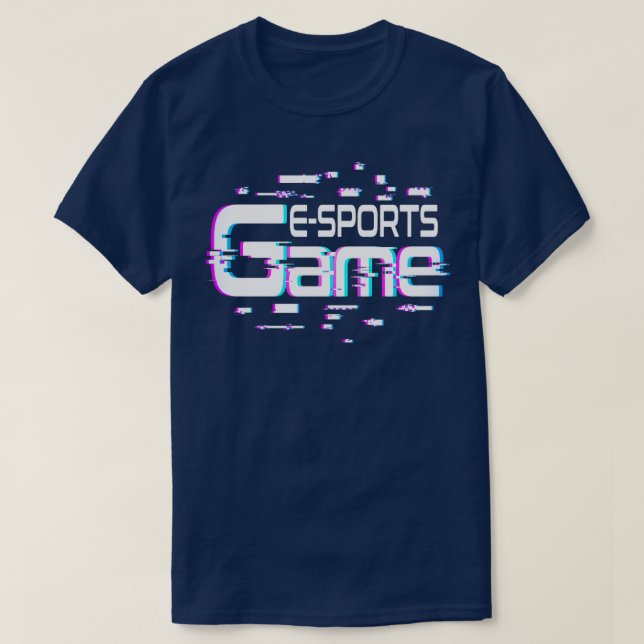 Camiseta Jogo ESports (Frente do Design)
