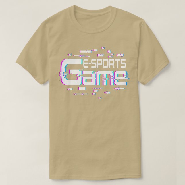 Camiseta Jogo ESports (Frente do Design)