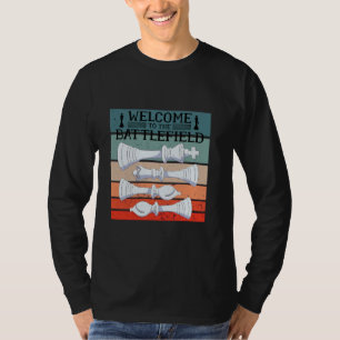 Camiseta Jogo estratégico xadrez de xadrez para amantes de