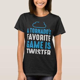 Camiseta Jogo Favorito de Tornado é Fraqueza Climática de T