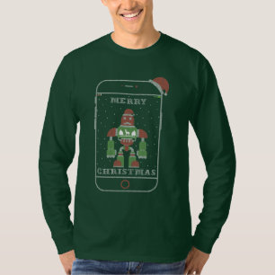 Camiseta Jogo Feliz Natal Papai Noel