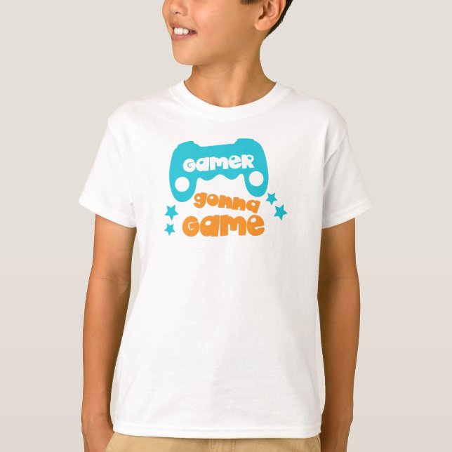 Camiseta Jogo Gamer Gonna, Jogo de Vídeo, Joystick, Joypad (Frente)