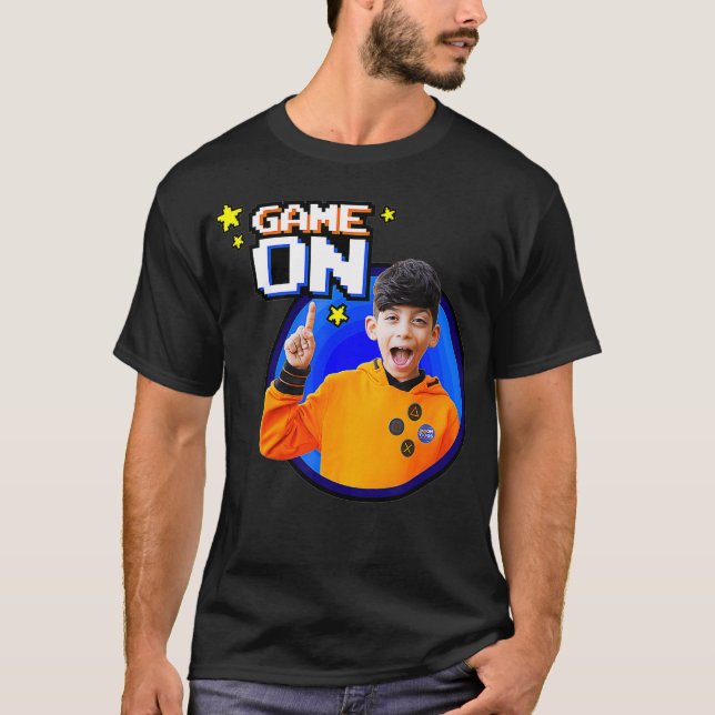 Camiseta Jogo Jason Vlogs Ativado (Frente)