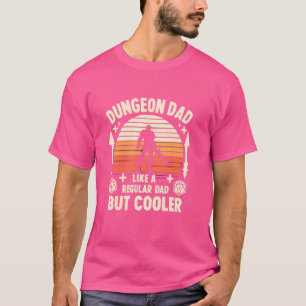 Camiseta Jogo Jogador de Jogos Tabletop de Pai Nerdy
