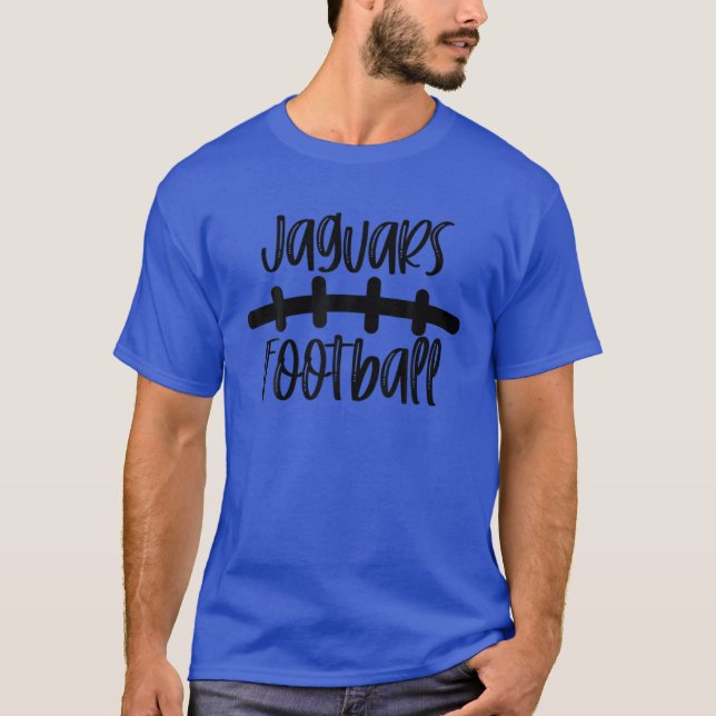Camiseta Jogo Mascot Da Equipe De Espírito Da Escola De Fut (Frente)