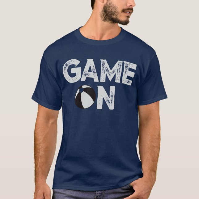 Camiseta Jogo Na Bola De Praia Custa (Frente)