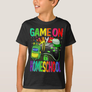Camiseta Jogo Na Escola De Casa De Volta À Escola