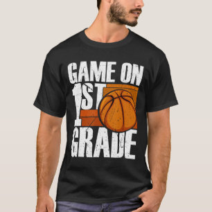Camiseta Jogo Na Série 1rua De Basquete De Volta À Primeira