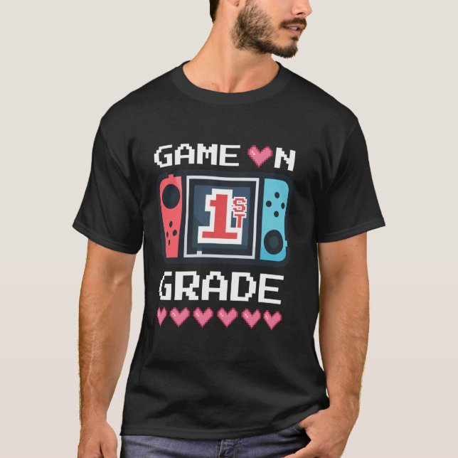 Camiseta Jogo Na Série 1rua De Volta Ao Desbloqueio Da Grad (Frente)