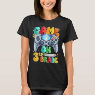 Camiseta Jogo na Terceira Série 3ª Série Nível de Volta às
