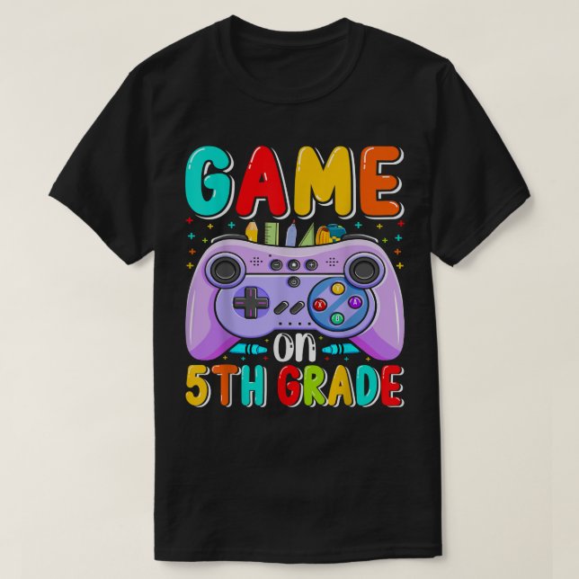Camiseta Jogo No 1º Dia Da Grama 5 (Frente do Design)
