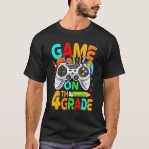 Camiseta Jogo no 4º ano de volta ao nível escolar desbloque