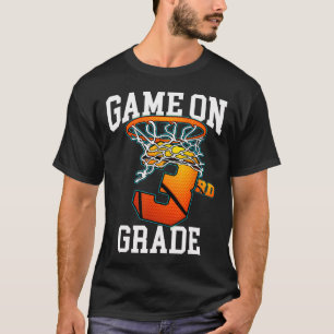 Camiseta Jogo No Bysketbyll Do 3º Grau Voltar Ao Ensino