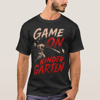 Camiseta Jogo no Ensino Fundamental de Beisebol de Volta às