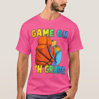 Camiseta Jogo No Primeiro Dia Da Escola De Basquete B