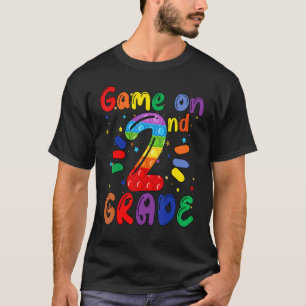Camiseta Jogo No segundo De Volta Ao segundo Escolar No Seg