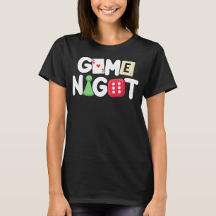 Camiseta Jogo Noite Conselho Jogos Trivia Night Team