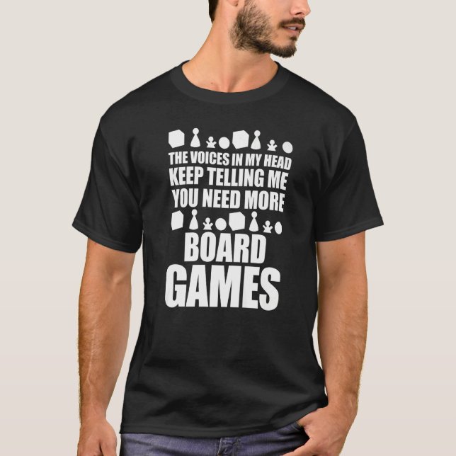 Camiseta Jogo Noite Engraçado Jogo De Conselho Você Precisa (Frente)