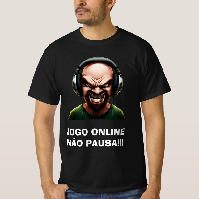 Camiseta Jogo online (Frente)