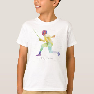 Camiseta Jogo Origami de cerco duro