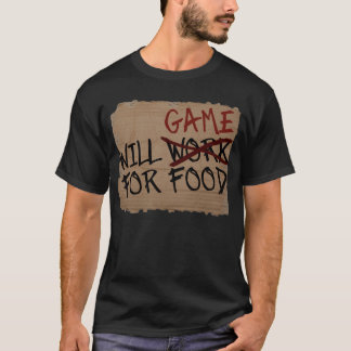 Camiseta Jogo para a comida