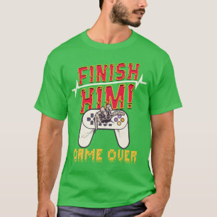 Camiseta Jogo para a experiência mais recente dos jogadores