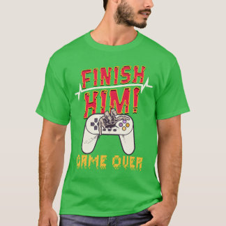 Camiseta Jogo para a experiência mais recente dos jogadores