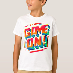 Camiseta Jogo para Crianças T-Shirt