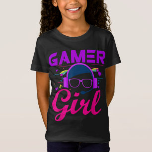 Camiseta Jogo para garotas de Gamer Cute Games for Girls