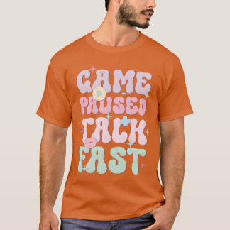 Camiseta Jogo Pausadoalk Rápido Feliz Dia de Jogo presente
