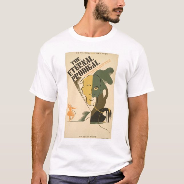 Camiseta Jogo Prodigal eterno WPA 1938 (Frente)