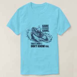 Camiseta Jogo Reconhece Jogo Gráfico de Embarcações Pesca