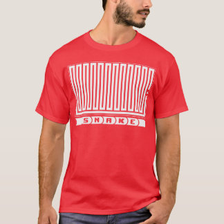 Camiseta Jogo retrô da cobra engraçado