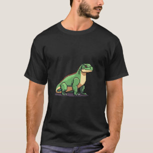 Camiseta Jogo Retro Estilo 32-bit Arte Pixel Dragão de Komo