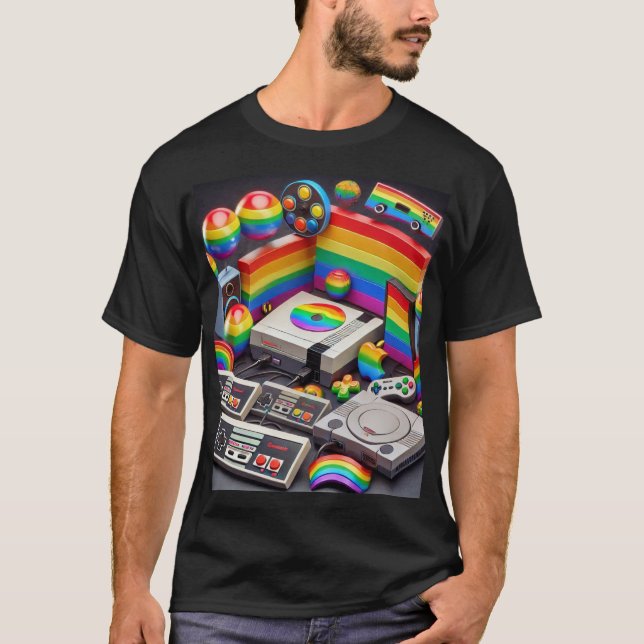 Camiseta Jogo retrovisor T-Shirt (Frente)