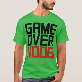 Camiseta Jogo sobre a garota Noob